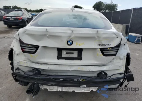 2020 BMW 430I Gran Coupe из США, поврежденный, VIN WBA4J1C07LBU68412